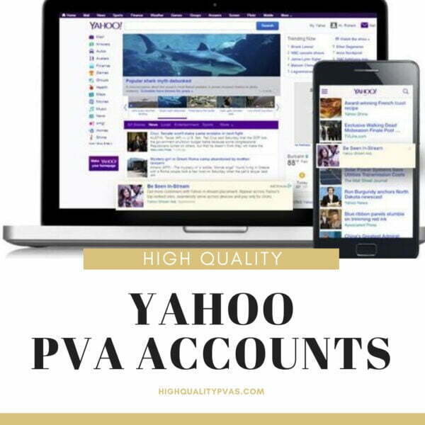 Buy Yahoo Accounts PVA