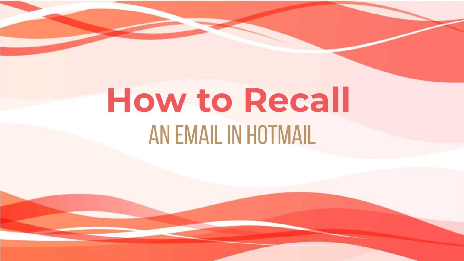 how-to-recall-an-email-in-outlook