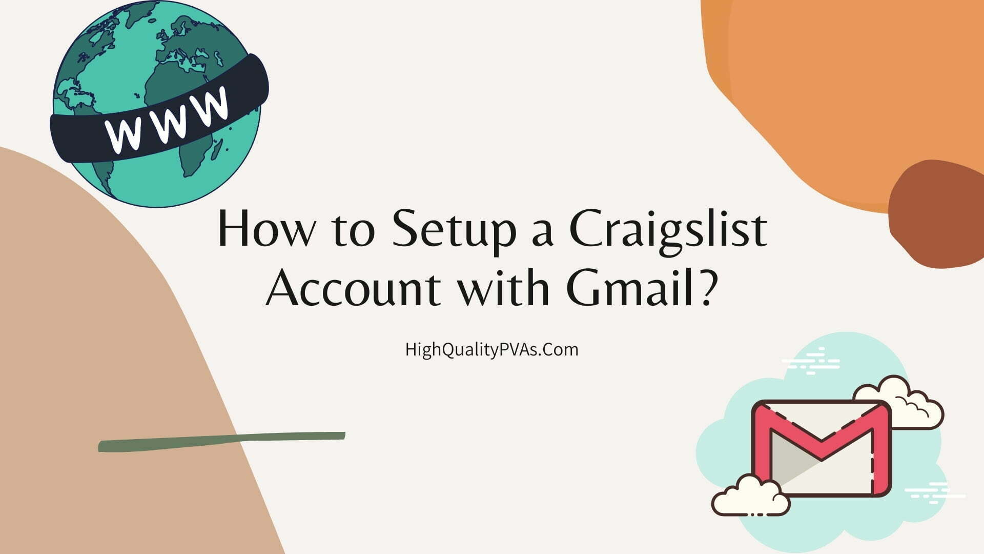How to Setup a Craigslist Account with Gmail?