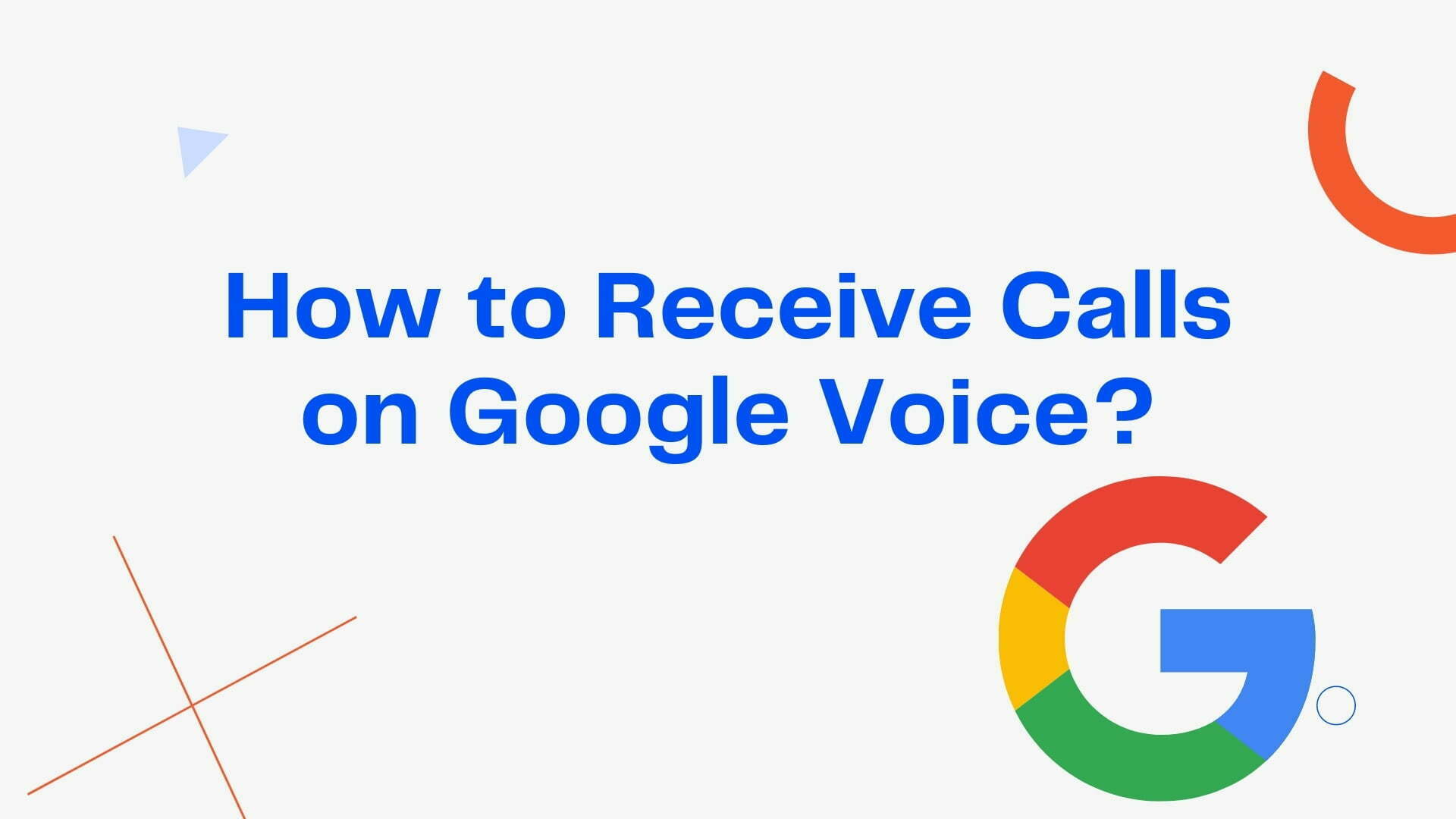 turn on google voice