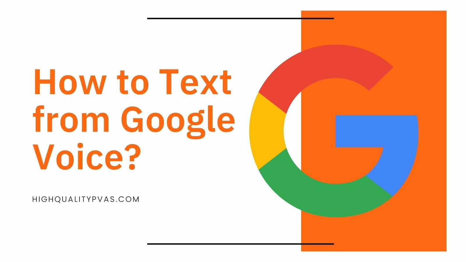 send text to google voice number