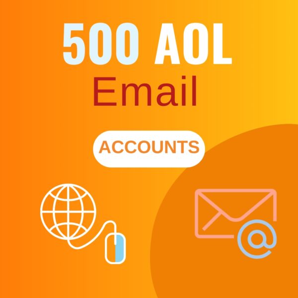 500 AOL Accounts