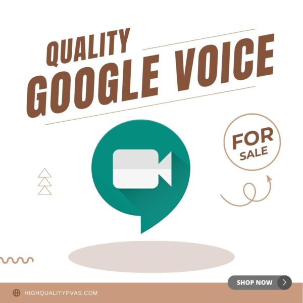 Google Voice PVA Packages