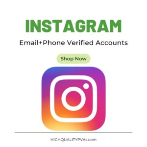 Phone and Email Verified Instagram Accounts