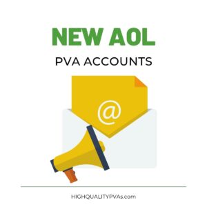 New AOL PVA Accounts