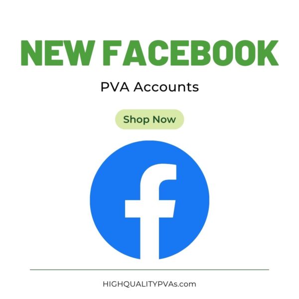New Facebook PVA Accounts