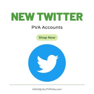 New Twitter PVA Accounts