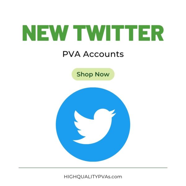 New Twitter PVA Accounts