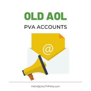 Old AOL PVA Accounts Packages