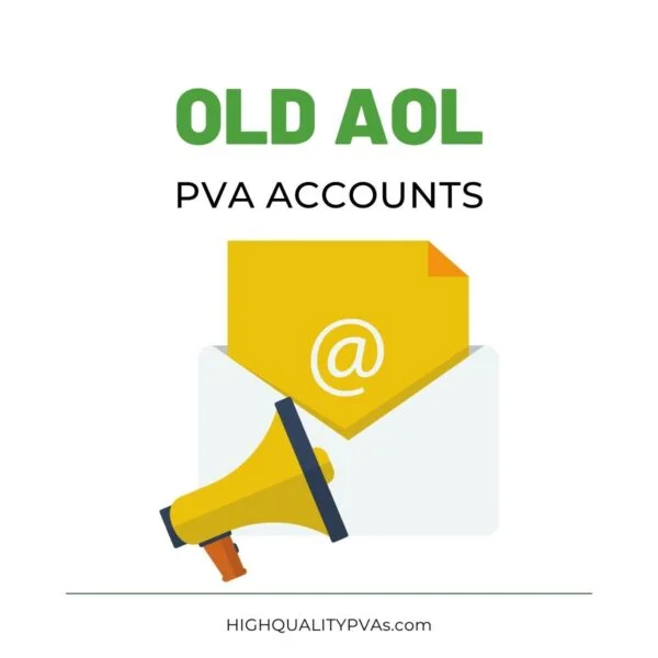 Old AOL PVA Accounts Packages