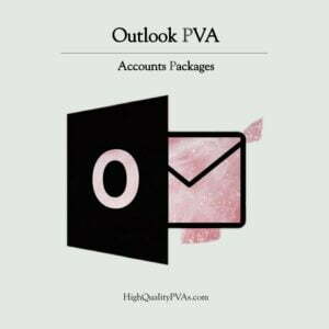Buy Outlook Email PVA Accounts
