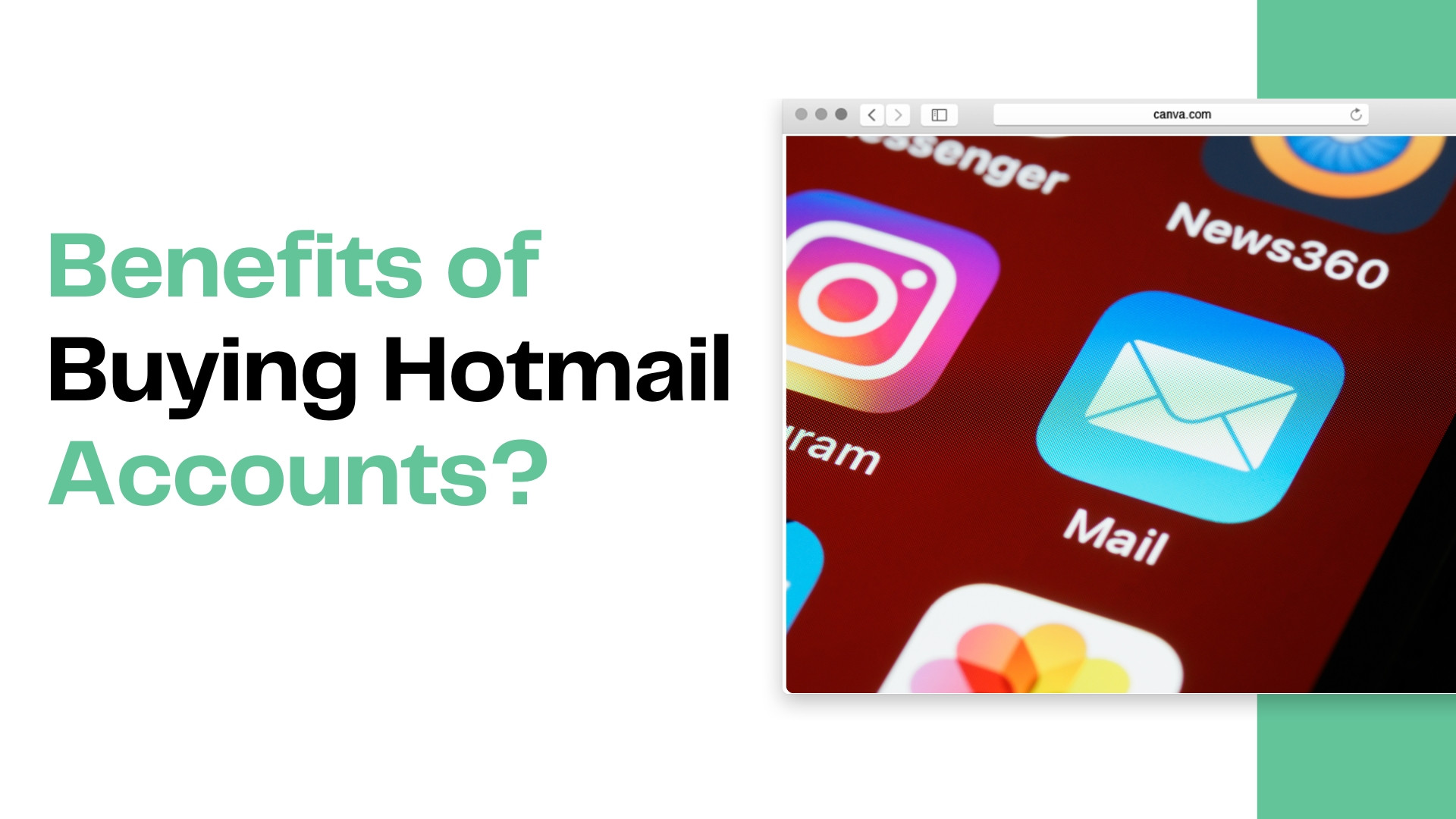 The Benefits of Buying Hotmail Accounts