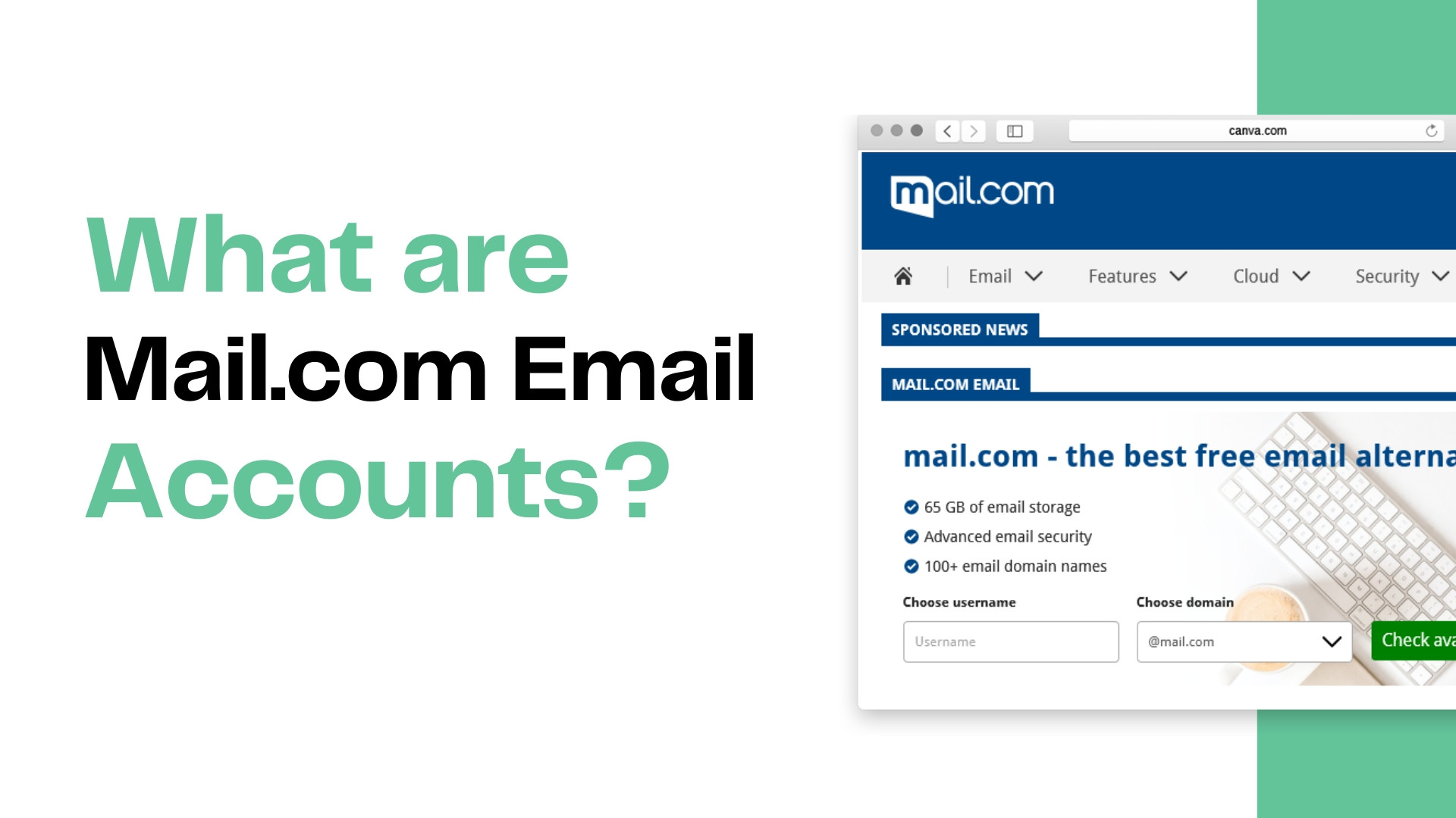 What are Mail.com Email Accounts?