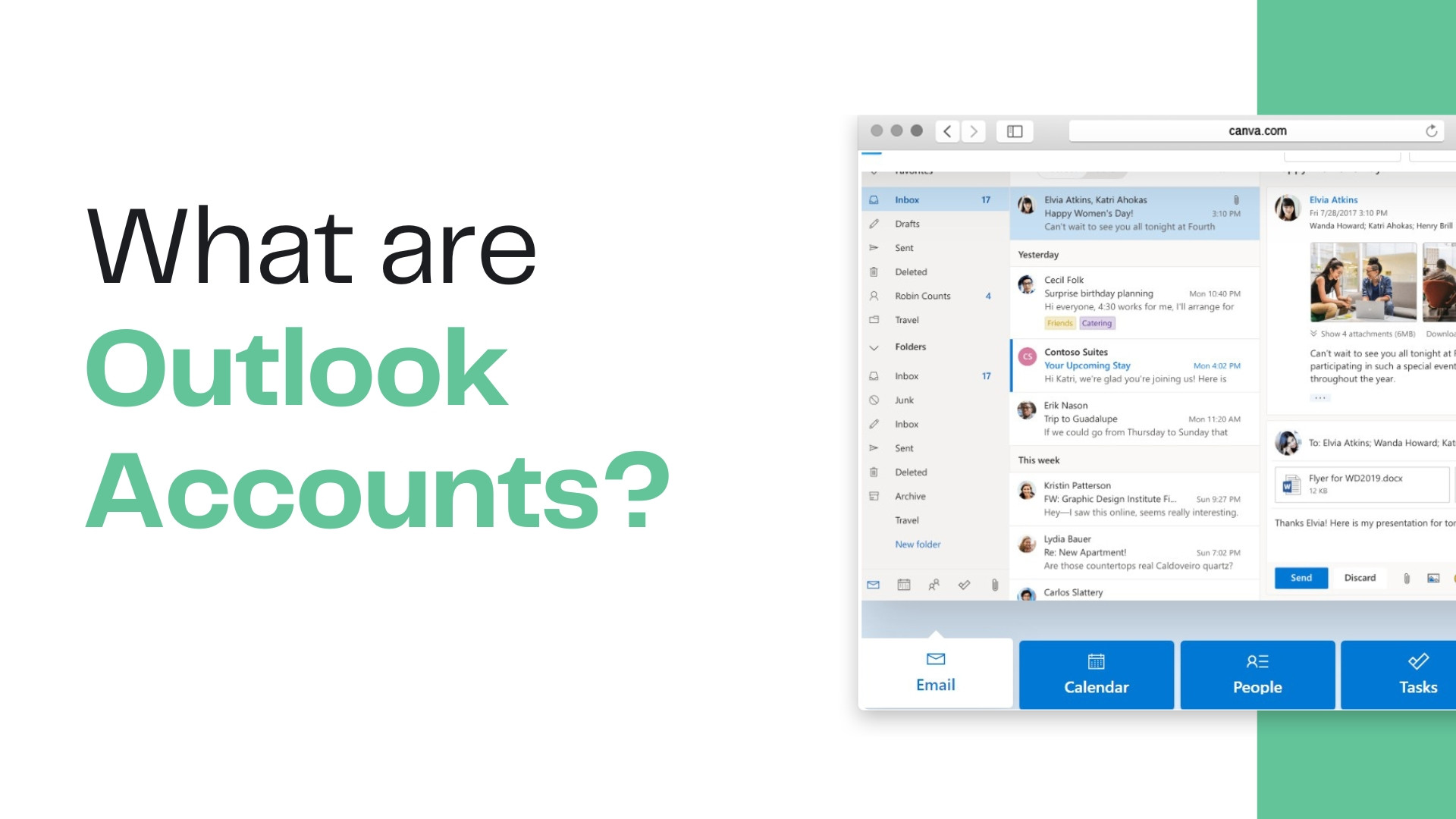 What are Outlook Accounts?