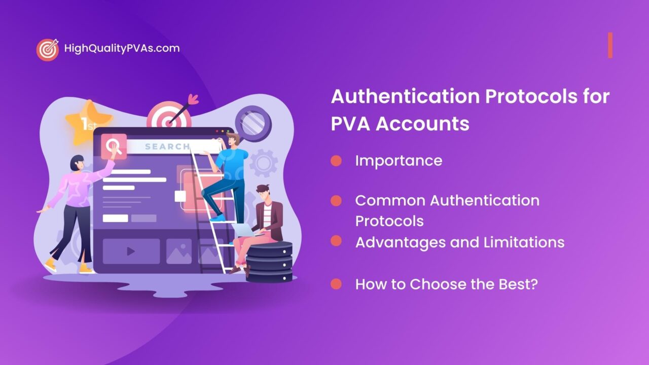 Different Types of Authentication Protocols for PVA Accounts