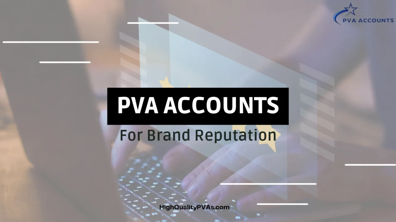 PVA Accounts Magnify Brand Reputation