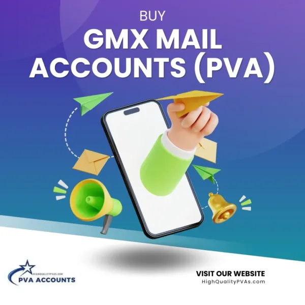 Buy GMX Mail Accounts (PVA)