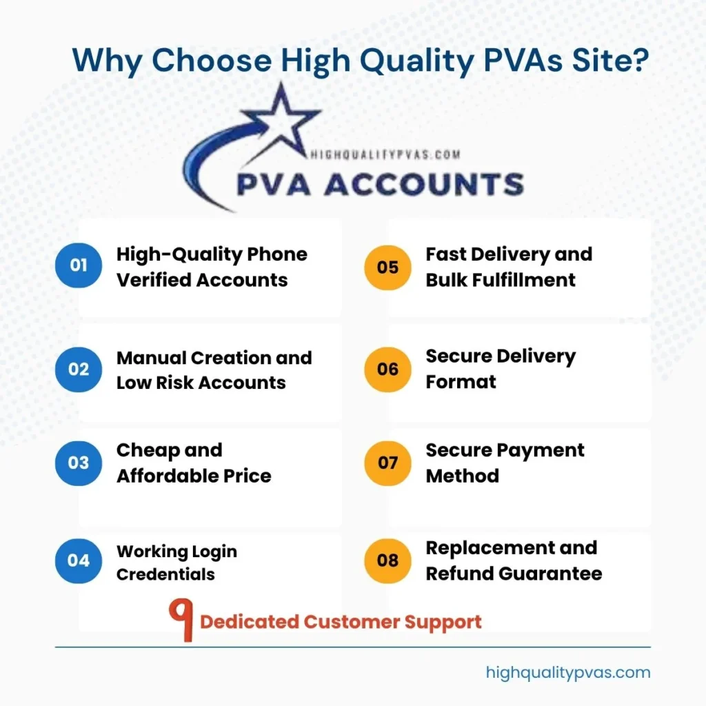 Why Choose High Quality PVAs Website
