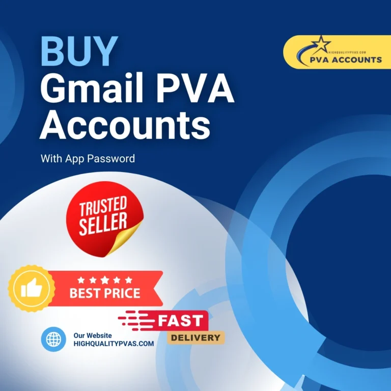 Buy Gmail PVA Accounts with App Password