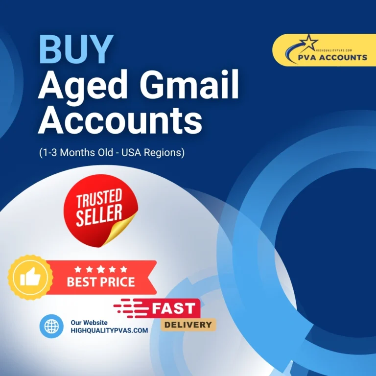 Buy Aged Gmail Accounts (1-3 Months) - USA Regions