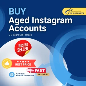 Buy Aged Instagram Accounts (2-3 Years)