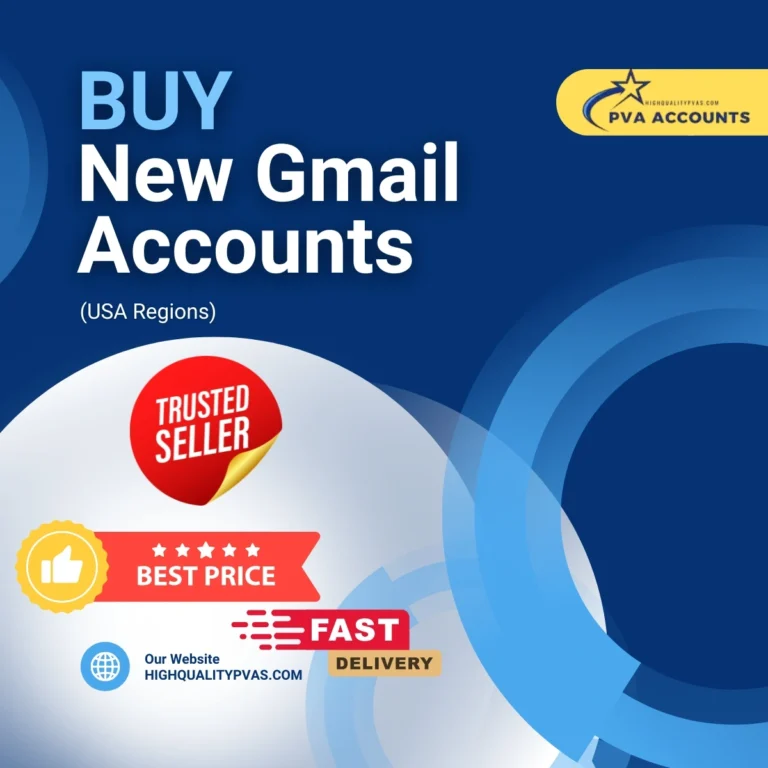 Buy New Gmail Accounts (USA Regions)