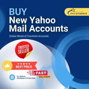 Buy New Yahoo Mail Accounts (Global Regions)