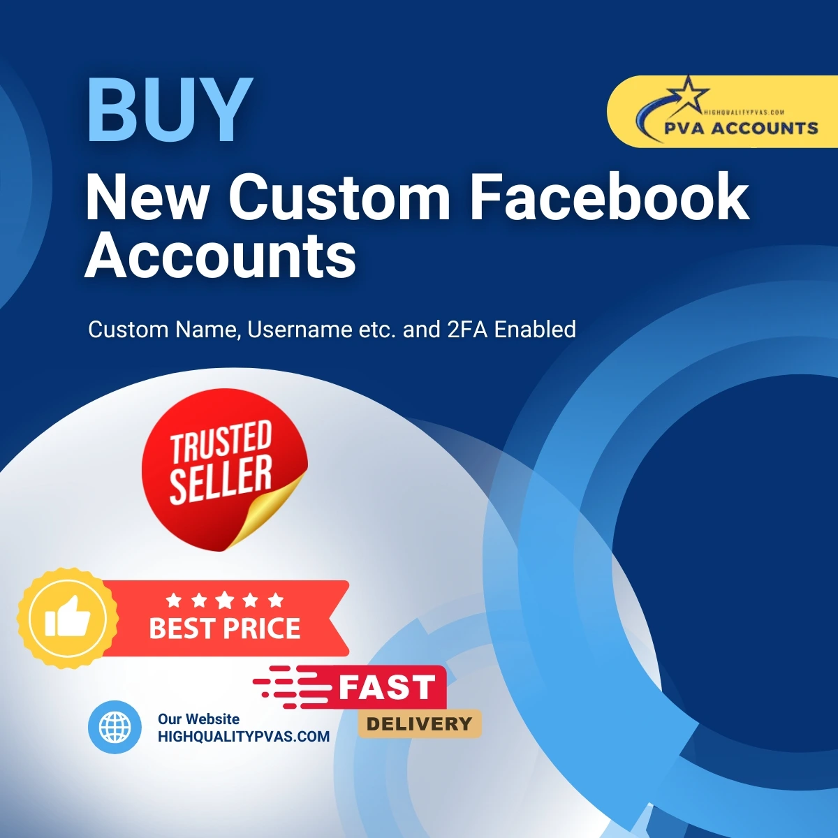 Buy New Custom Facebook Accounts