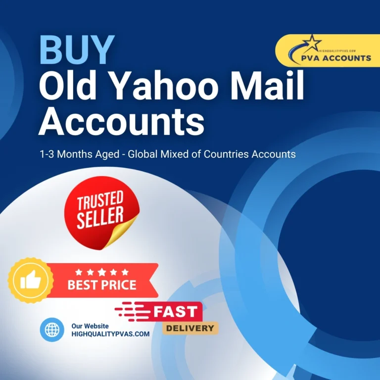 Buy Old Yahoo Mail Accounts (1-3 Months) - Global Regions