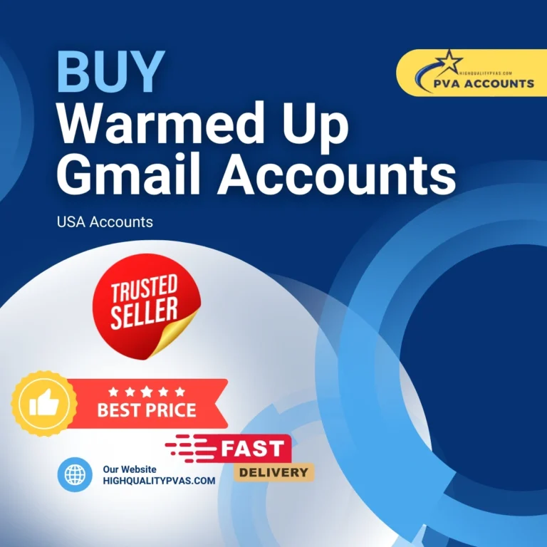Buy Warmed Up Gmail Accounts (USA Regions)